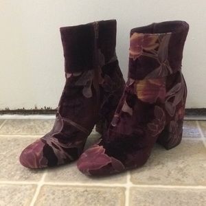 Steve Madden Velvet Boots